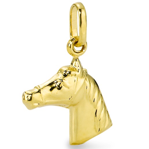 Image of Anhänger 375/9 K Gelbgold Pferd