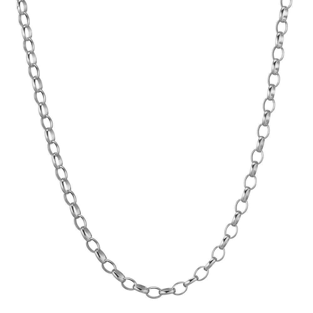 Halskette Silber rhodiniert 42 cm Ø3 mm-555478