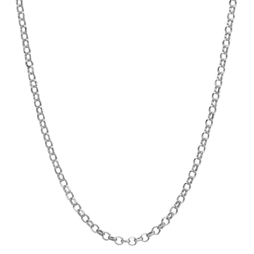 Halskette Silber rhodiniert 50 cm-571268