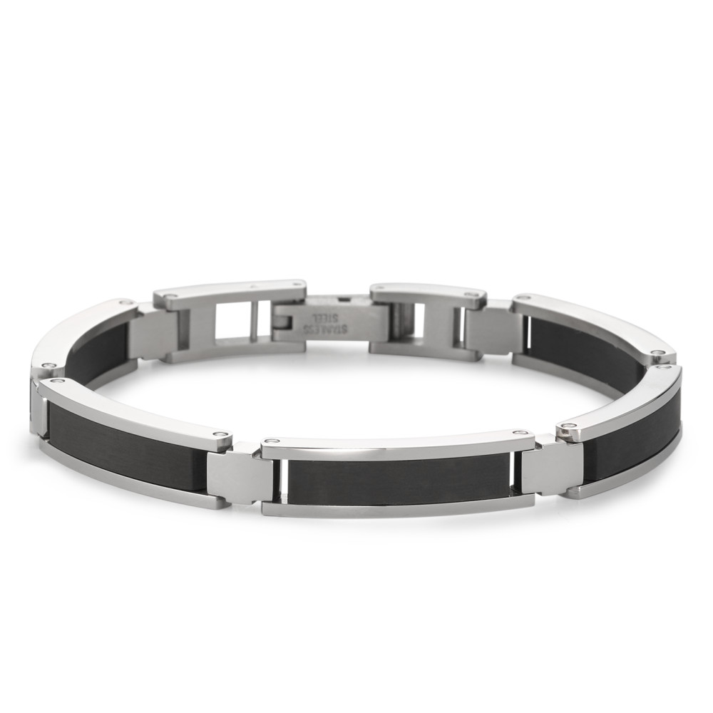 Bracelet Acier inoxydable, Carbone 20-20.5 cm-580602