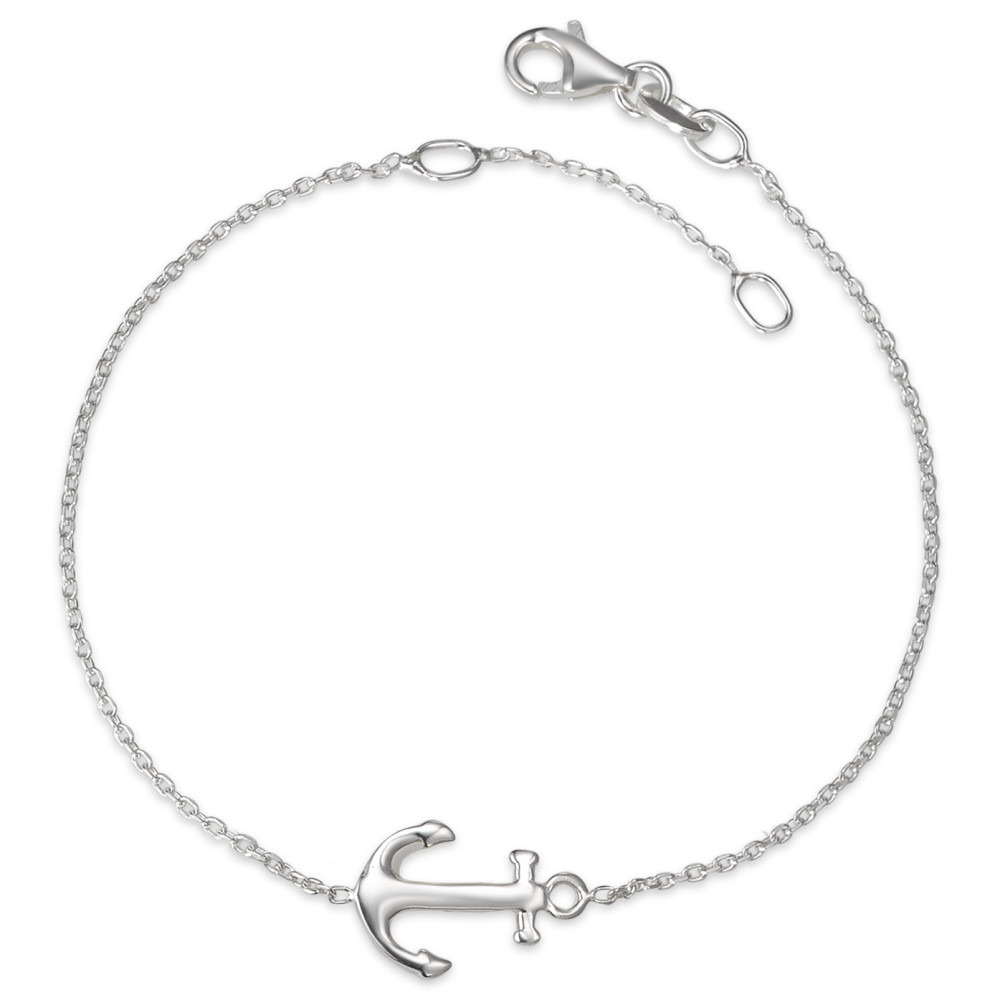Bracelet Argent Ancre 16.5-18.5 cm-585052