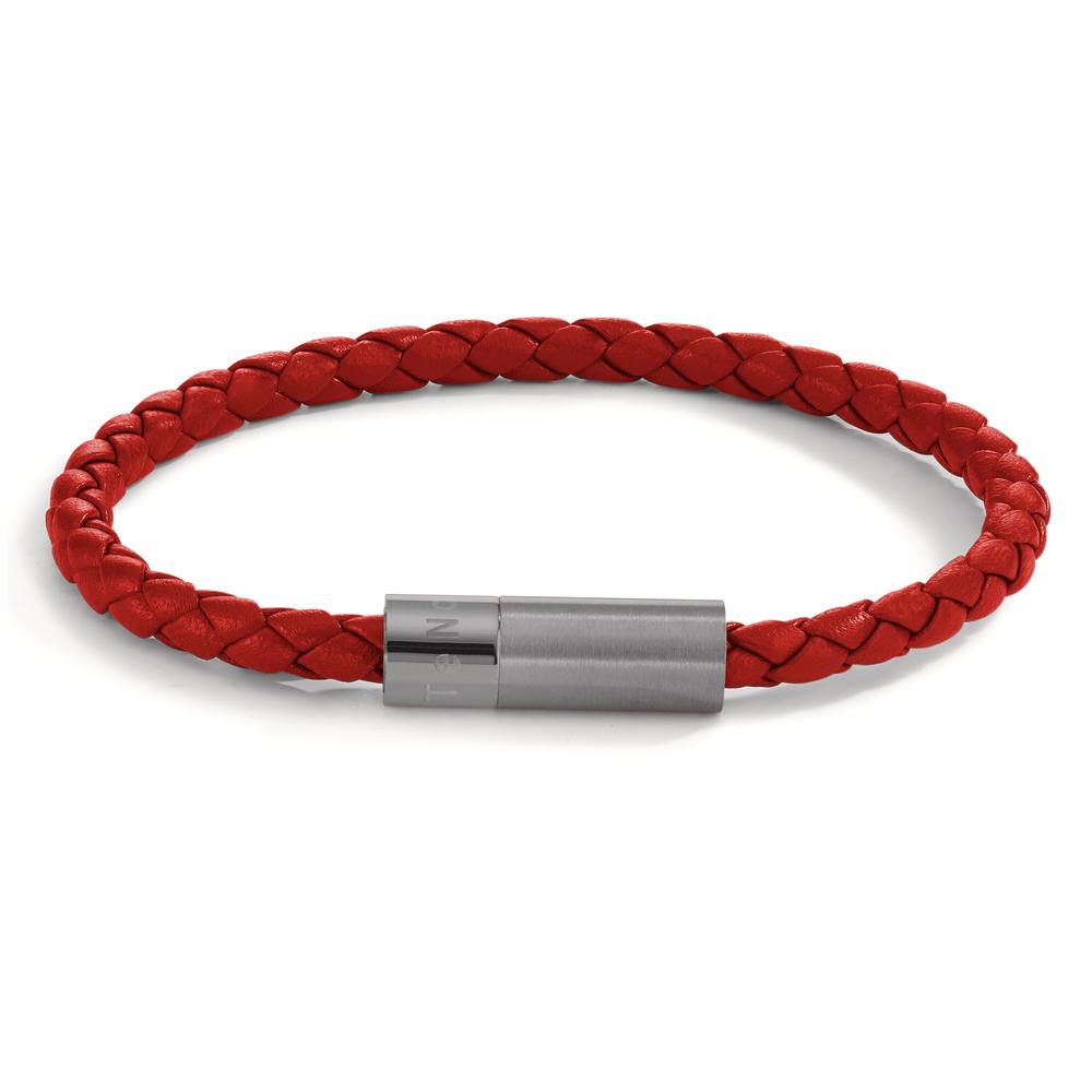 Bracelet Cuir, Acier inoxydable 21 cm-595352