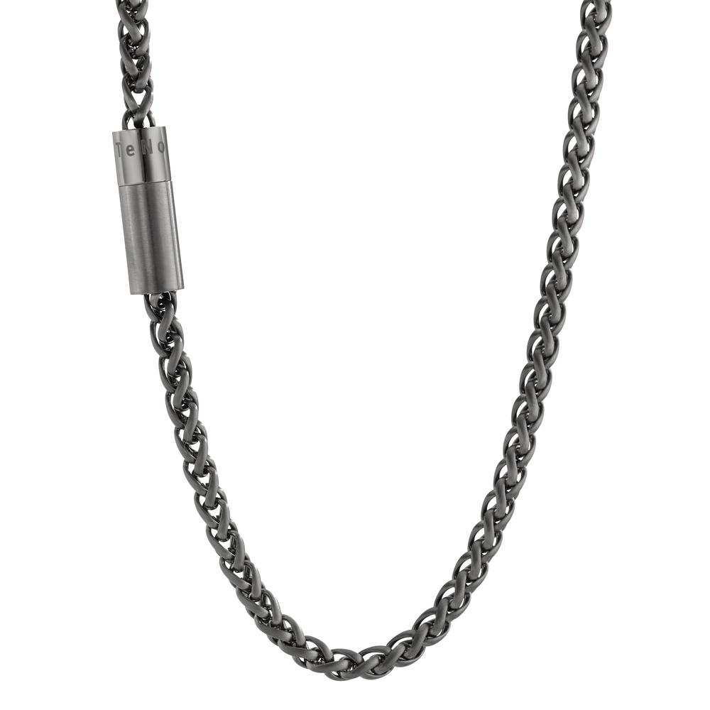 Halskette Heritage Lava Grey aus Edelstahl mit Magnetverschluss, 45cm-595368