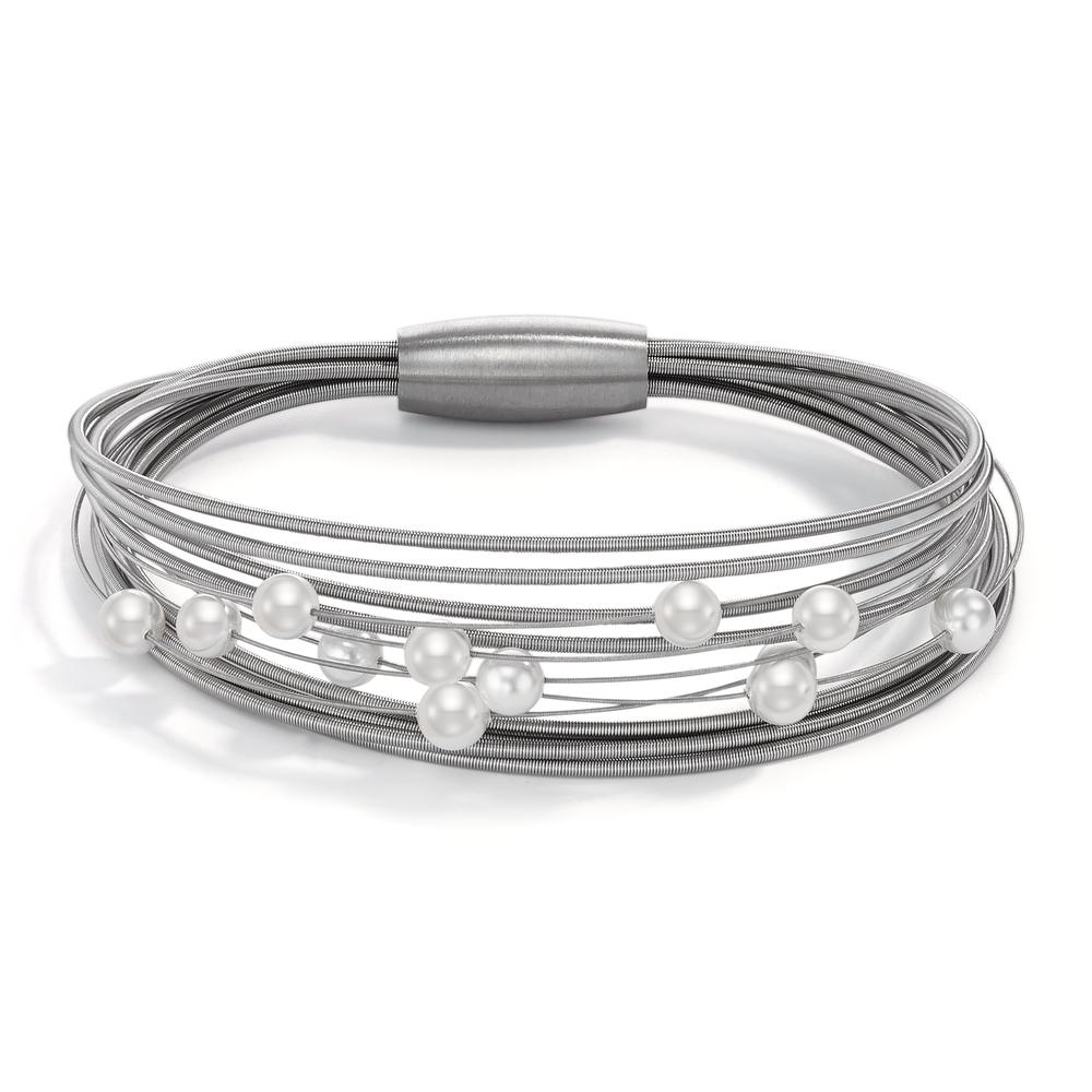 Bracelet Acier inoxydable perle de culture 19 cm-595946