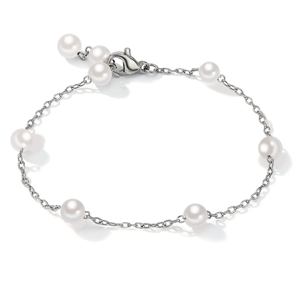 Bracelet Acier inoxydable perle de culture 17-18.5 cm-596955