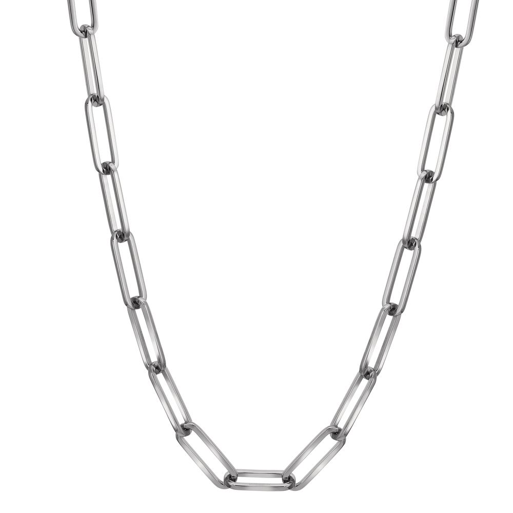 Halskette Soho Silver aus glänzendem Edelstahl, 45-48 cm verstellbar-596981