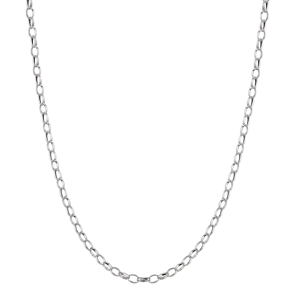 Bauchkette Silber rhodiniert 70 cm-604607