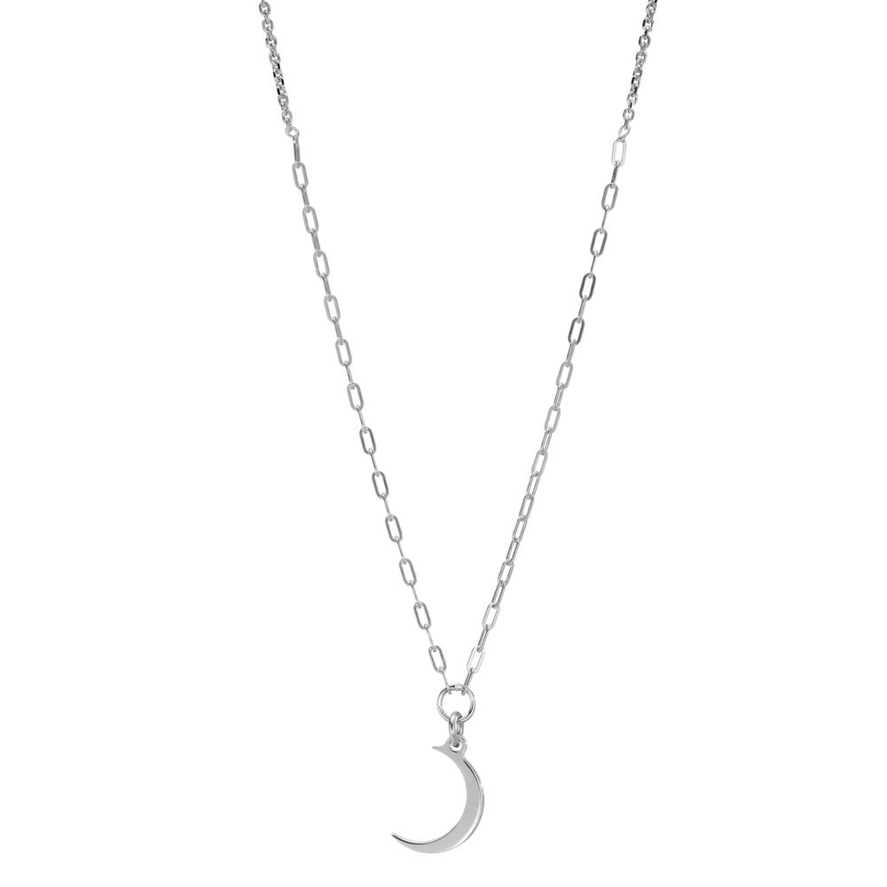 Collier Silber rhodiniert Mond 39-43 cm verstellbar-607117
